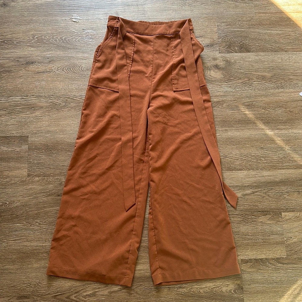 Brown Flare Pant